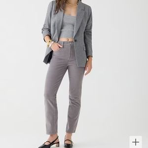 CORDUROY Vintage slim-straight pant. Grey. Size 25. NWT priced to sell